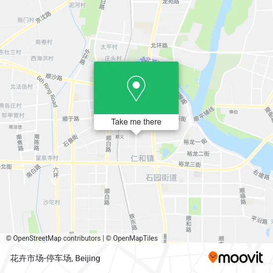 花卉市场-停车场 map