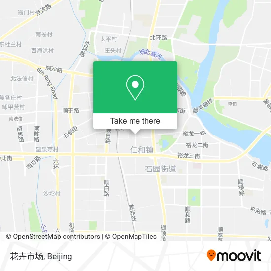 花卉市场 map