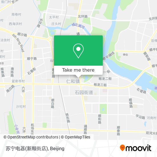 苏宁电器(新顺街店) map