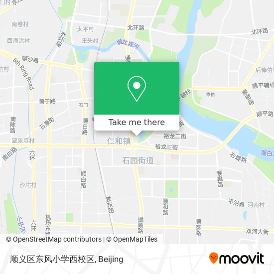顺义区东风小学西校区 map