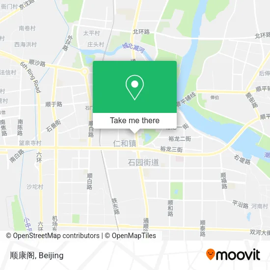 顺康阁 map