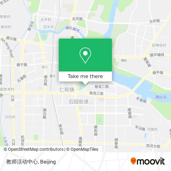 教师活动中心 map