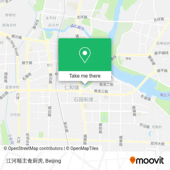 江河顺主食厨房 map