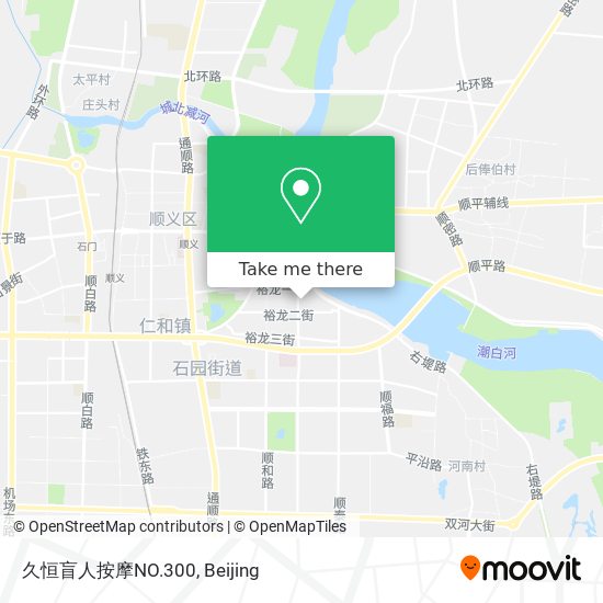 久恒盲人按摩NO.300 map