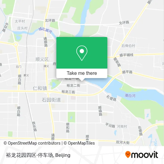 裕龙花园四区-停车场 map