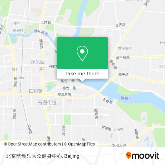 北京韵动乐大众健身中心 map