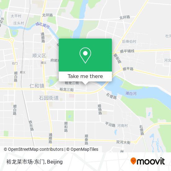 裕龙菜市场-东门 map
