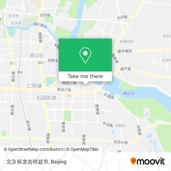 北京裕龙吉祥超市 map