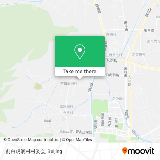 前白虎涧村村委会 map