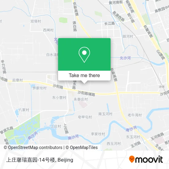 上庄馨瑞嘉园-14号楼 map