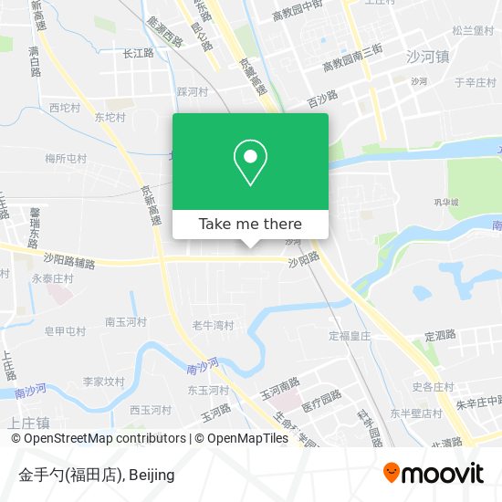 金手勺(福田店) map