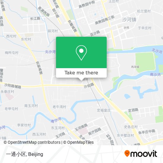 一通小区 map