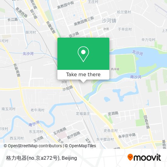 格力电器(no.京a272号) map
