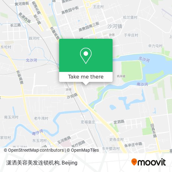 潇洒美容美发连锁机构 map