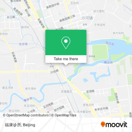 福康诊所 map