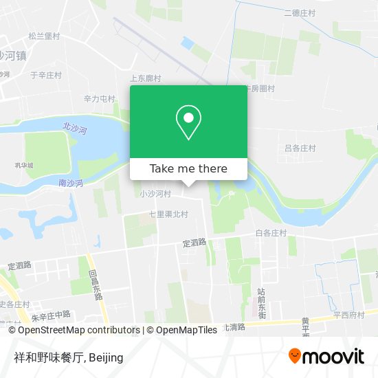 祥和野味餐厅 map