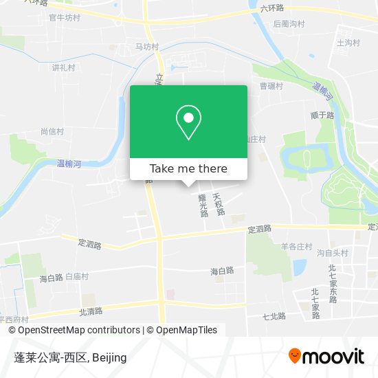 蓬莱公寓-西区 map