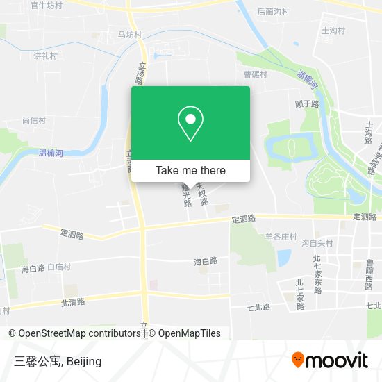 三馨公寓 map