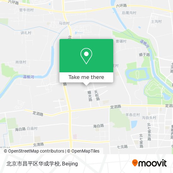 北京市昌平区华成学校 map