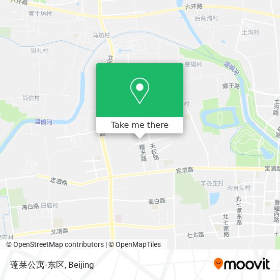 蓬莱公寓-东区 map