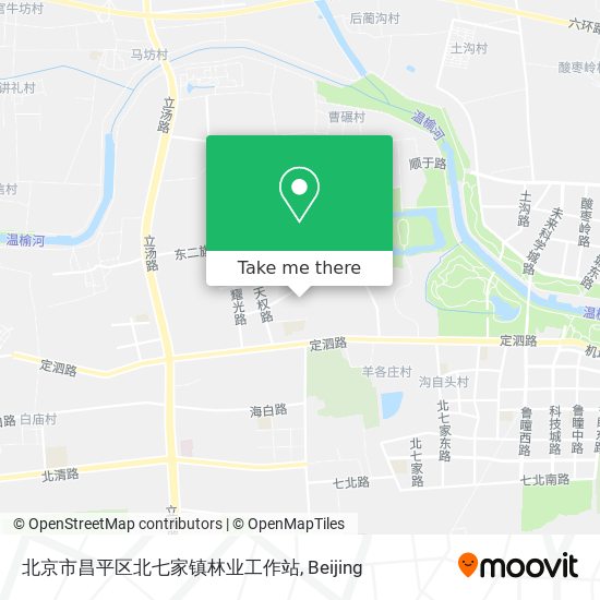 北京市昌平区北七家镇林业工作站 map