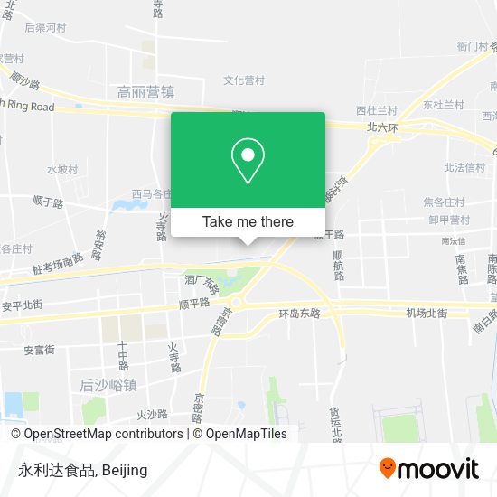 永利达食品 map