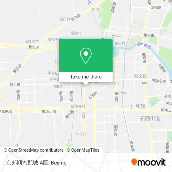 京郊顺汽配城-A区 map