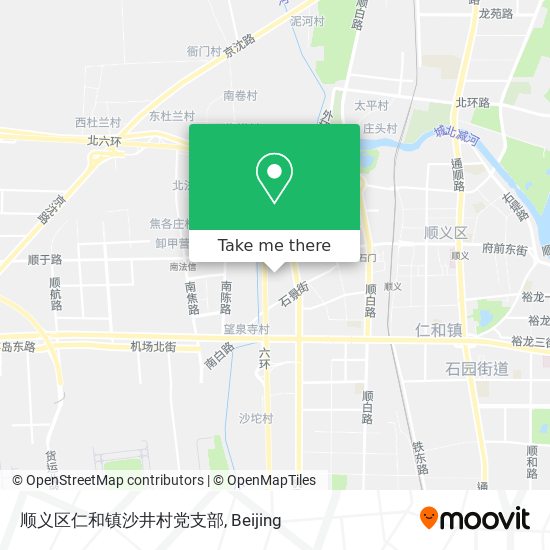 顺义区仁和镇沙井村党支部 map
