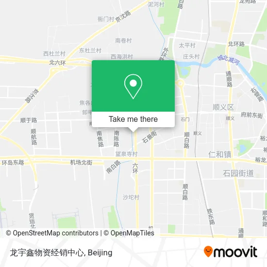 龙宇鑫物资经销中心 map