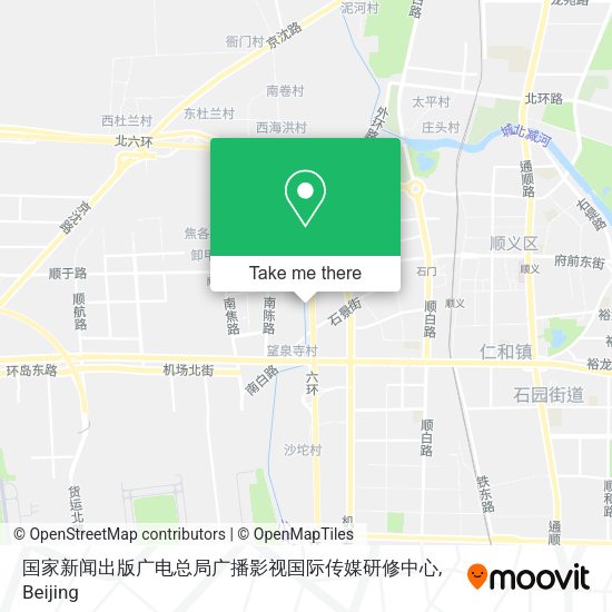 国家新闻出版广电总局广播影视国际传媒研修中心 map