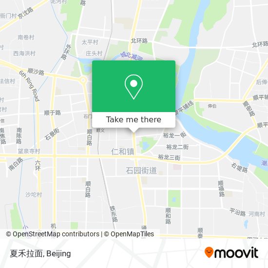 夏禾拉面 map