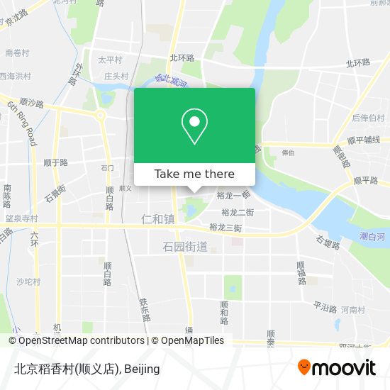 北京稻香村(顺义店) map