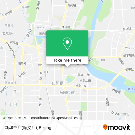 新华书店(顺义店) map