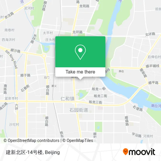建新北区-14号楼 map