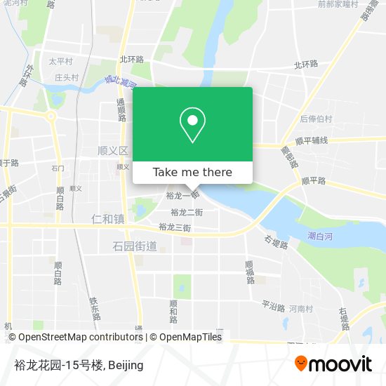 裕龙花园-15号楼 map