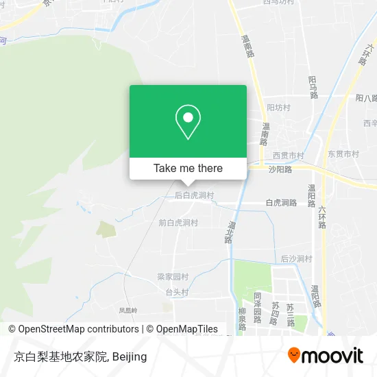 京白梨基地农家院 map
