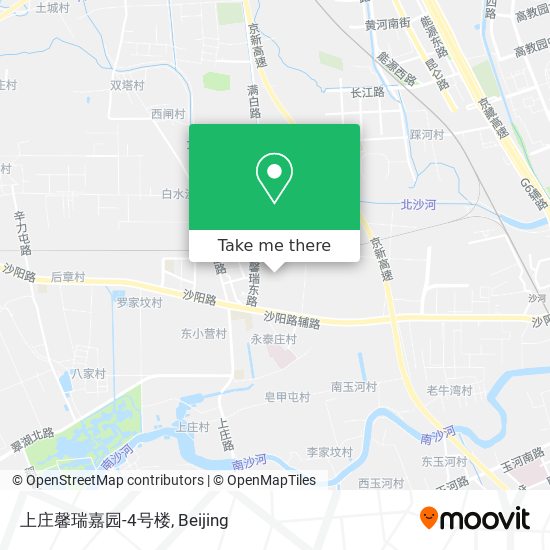 上庄馨瑞嘉园-4号楼 map