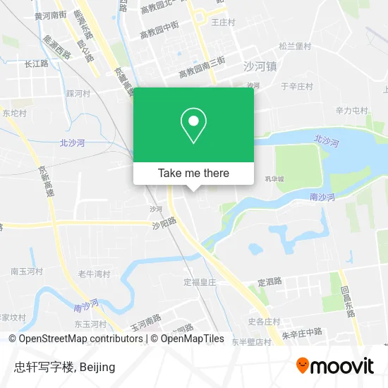 忠轩写字楼 map