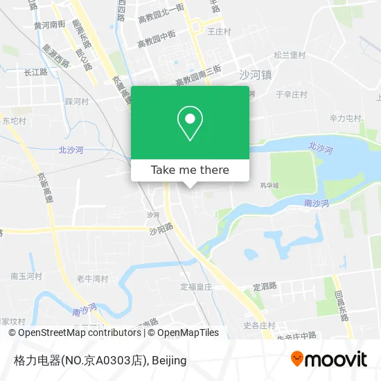 格力电器(NO.京A0303店) map