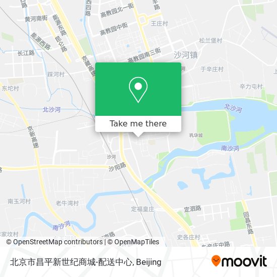 北京市昌平新世纪商城-配送中心 map