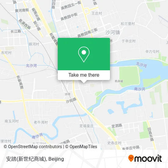 安踏(新世纪商城) map