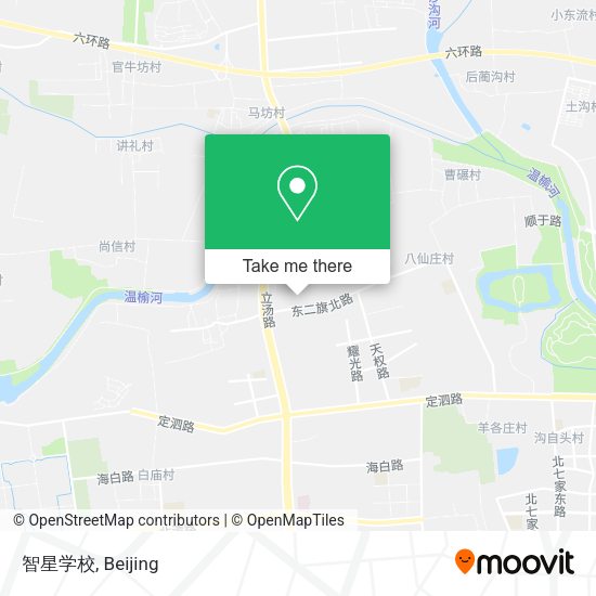 智星学校 map