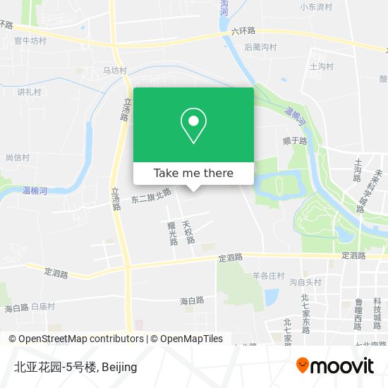 北亚花园-5号楼 map