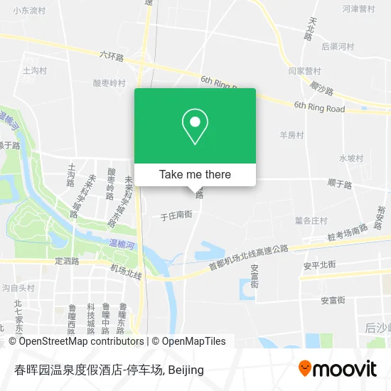 春晖园温泉度假酒店-停车场 map