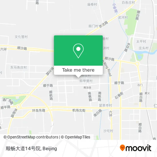 顺畅大道14号院 map