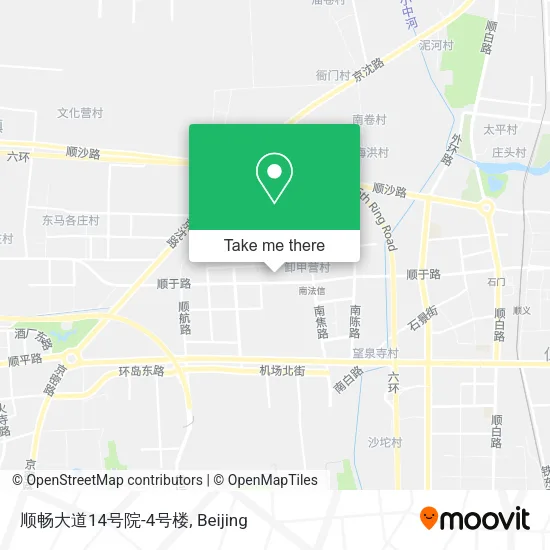 顺畅大道14号院-4号楼 map