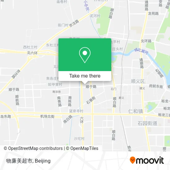 物廉美超市 map