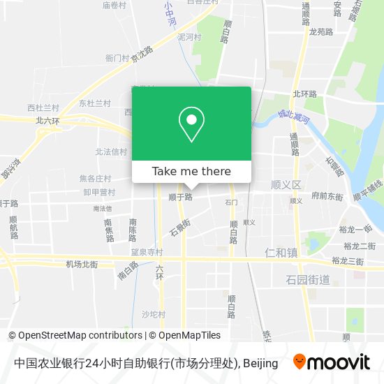 中国农业银行24小时自助银行(市场分理处) map