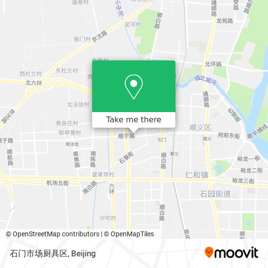 石门市场厨具区 map