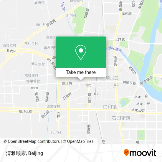清雅顺康 map